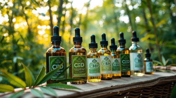 Top 10 huiles de CBD bio et leurs incroyables avantages